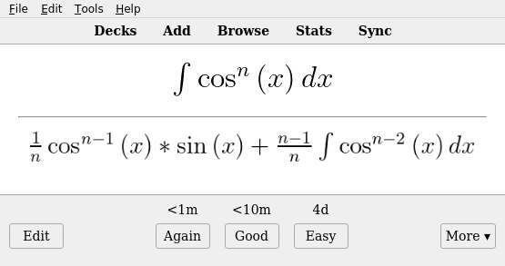 Anki Math